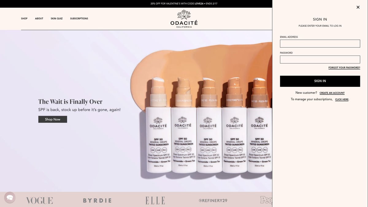 7 Essential Holistic Skin Care Products to Try in 2026 - Odacité Mo+P Moringa-Petitgrain Serum Concentrate