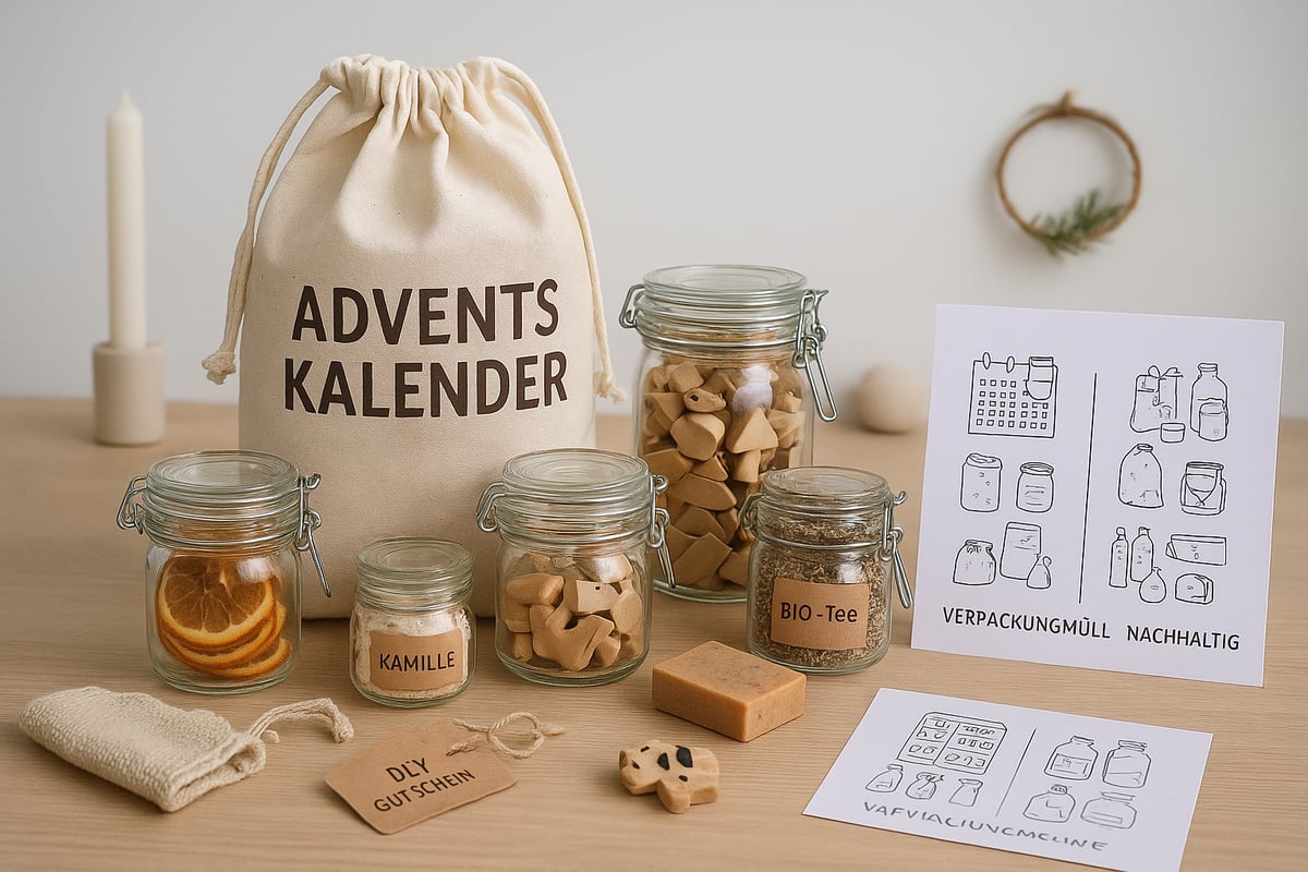 Kreative Füllideen für nachhaltige Adventskalender