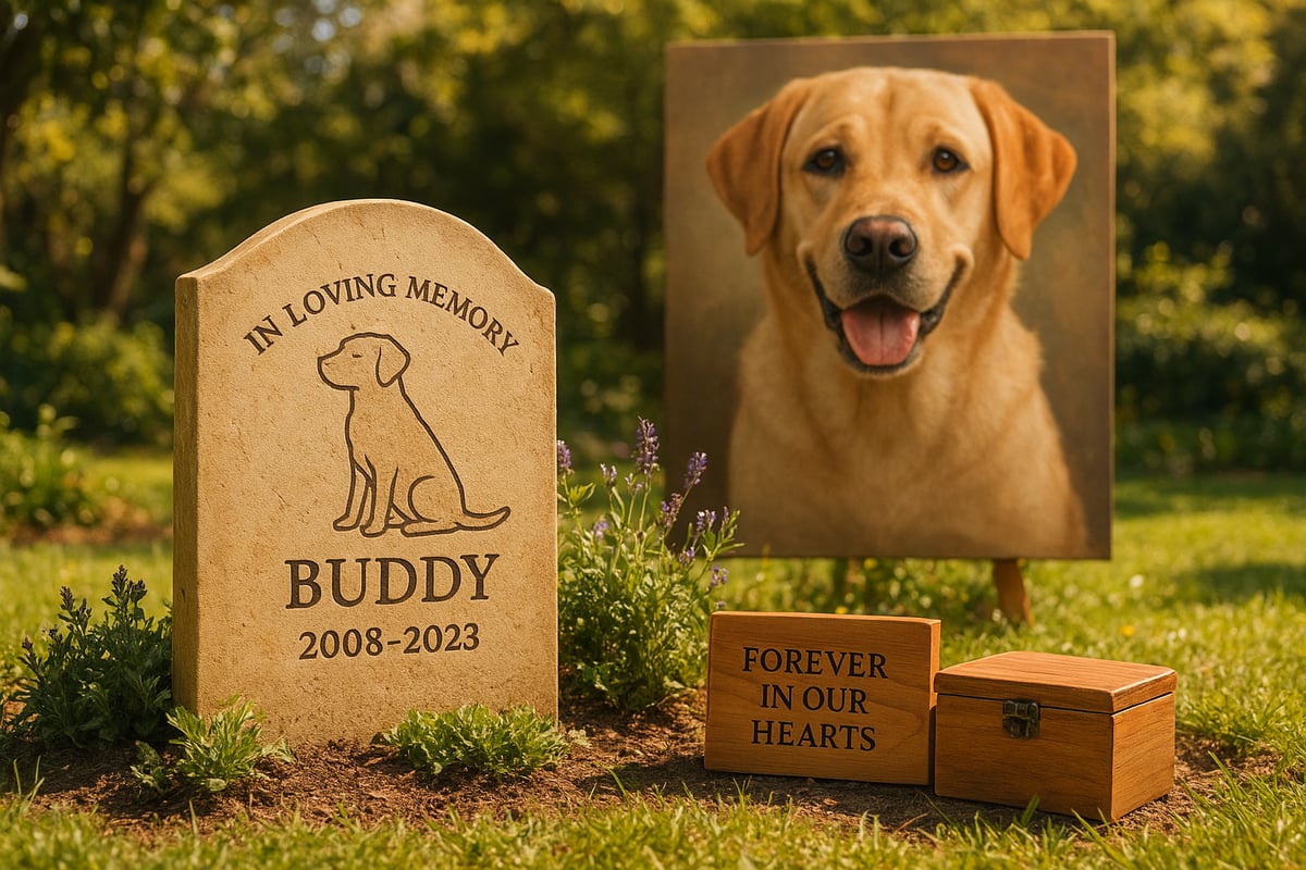 Klassische Andenken An Verstorbene Hunde