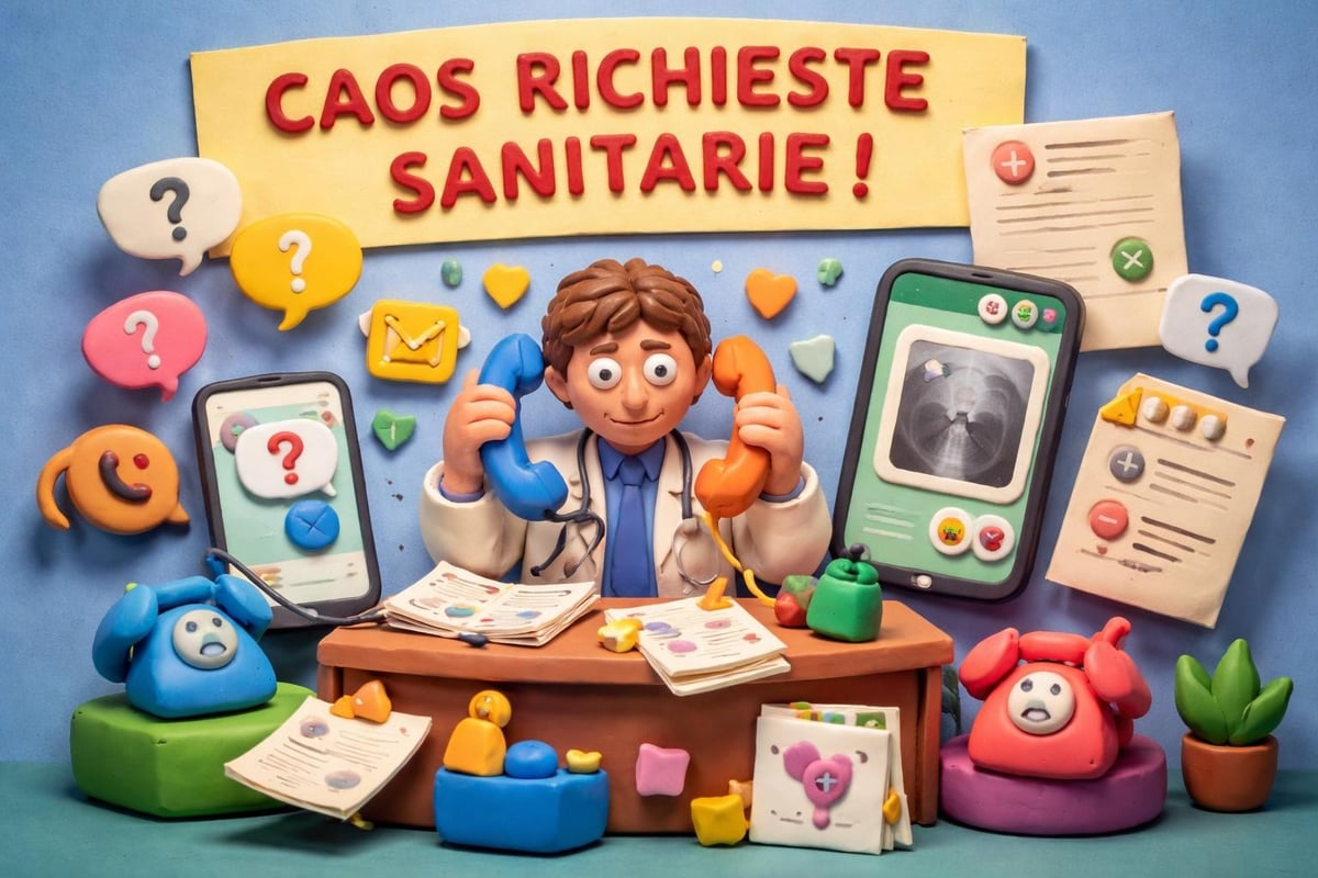 Flusso disorganizzato comunicazioni medico-paziente