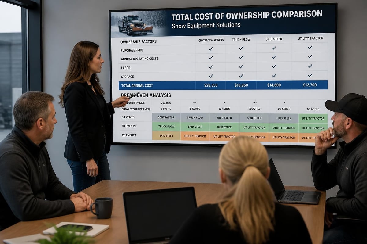 Equipment ownership cost analysis