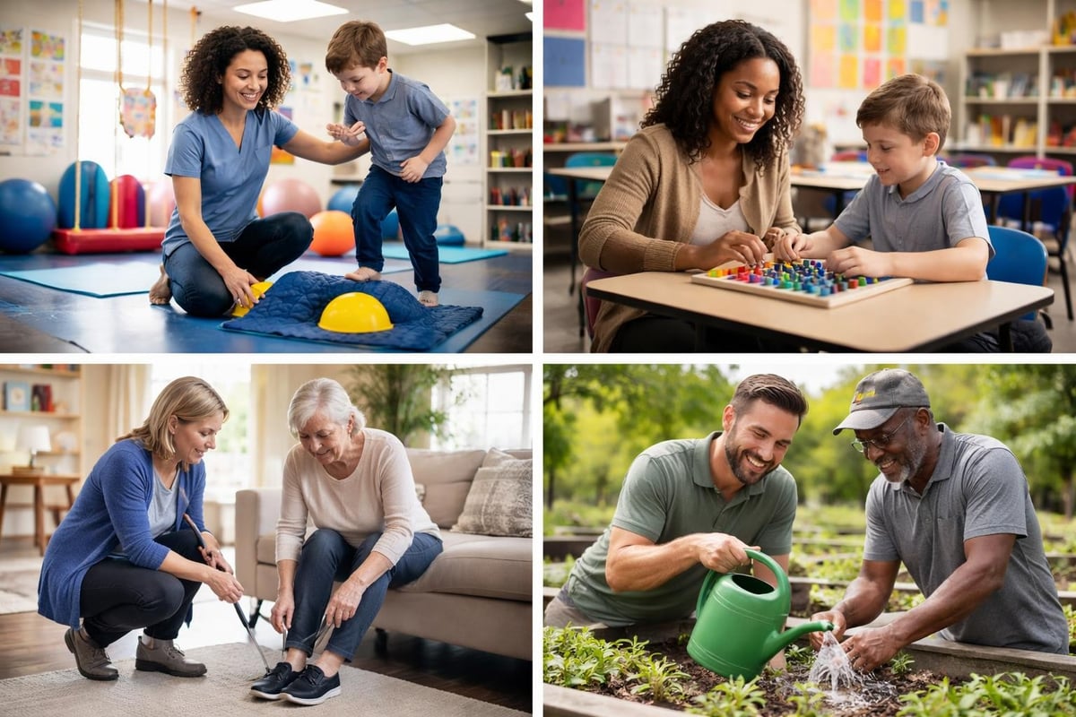 Occupational therapy service delivery models