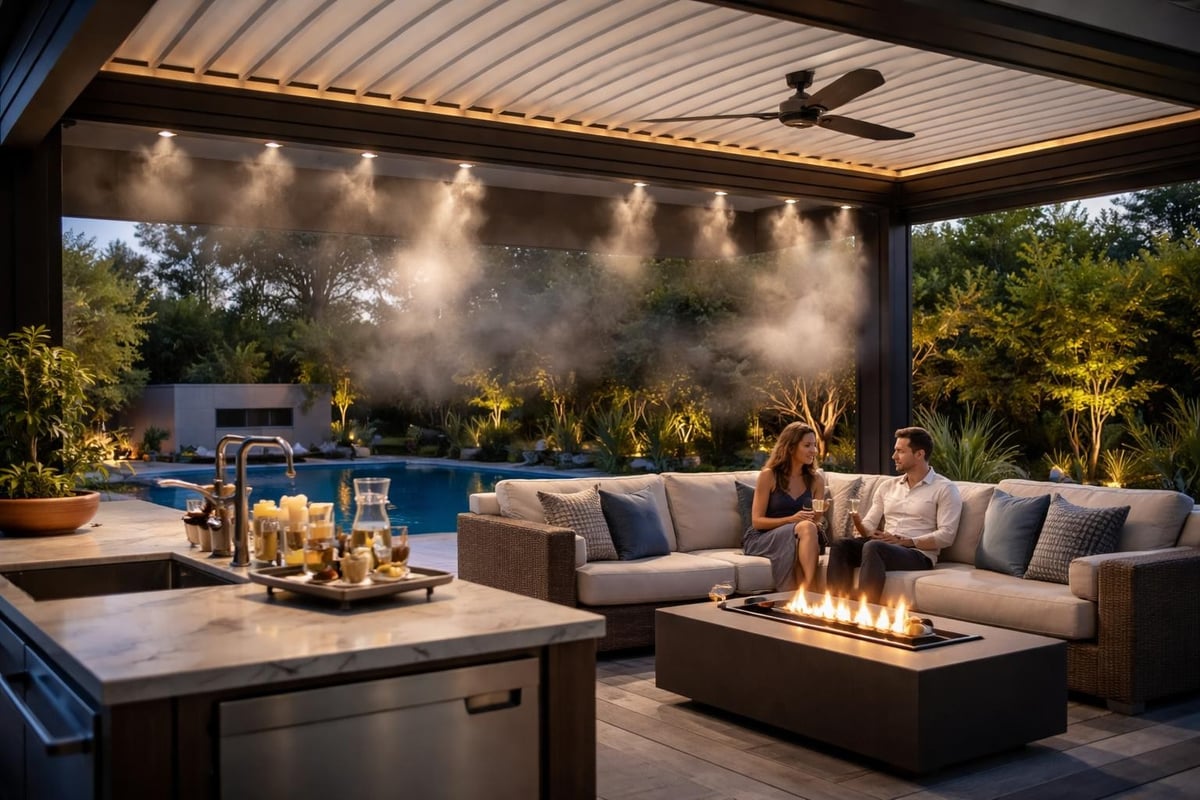 Smart outdoor living technology