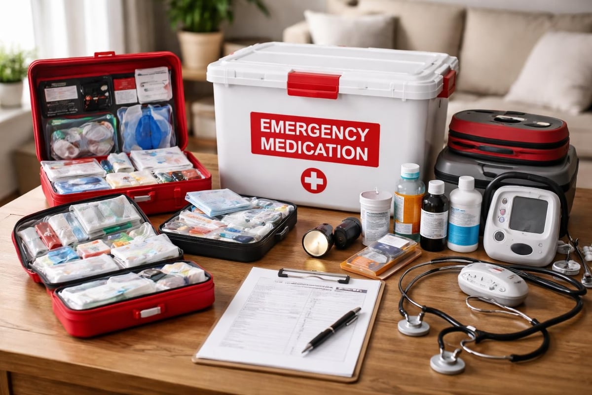 Layered emergency preparedness system