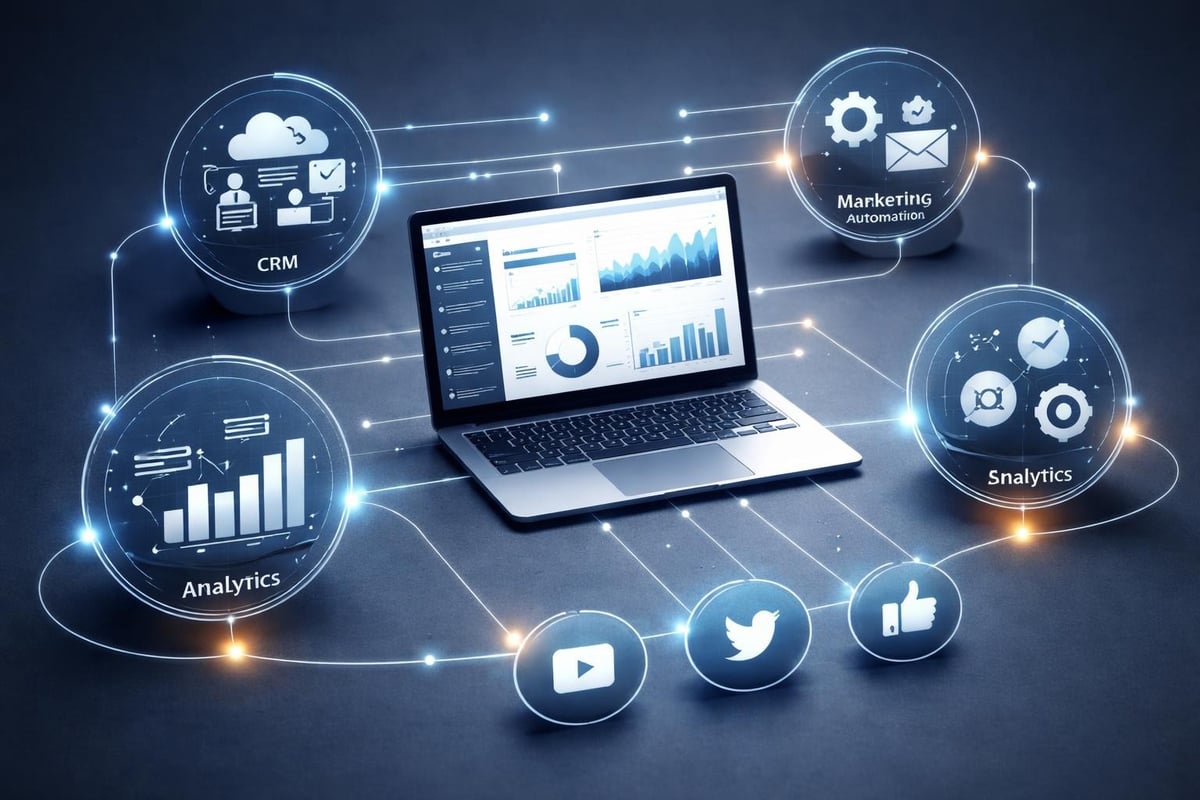 Technologie-Integration im Marketing-Ökosystem