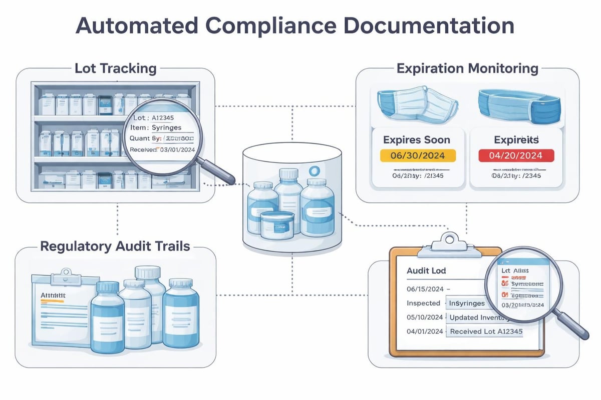 Healthcare compliance tracking