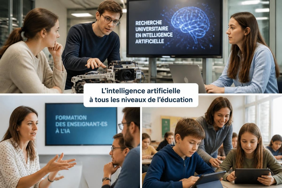 Initiatives IA dans l'enseignement belge