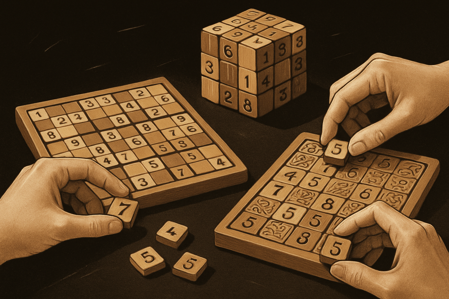 What is a Sudoku Wooden Puzzle?