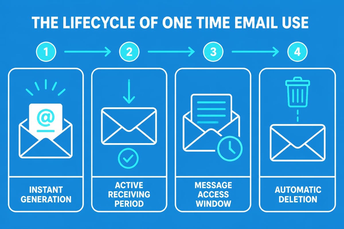 One time email lifecycle stages