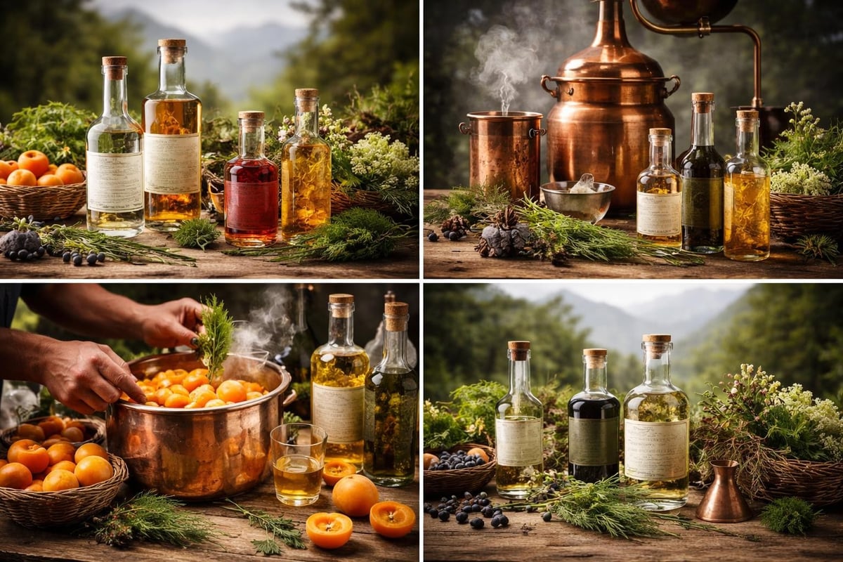 Alpine Brennerei und Obstverarbeitung