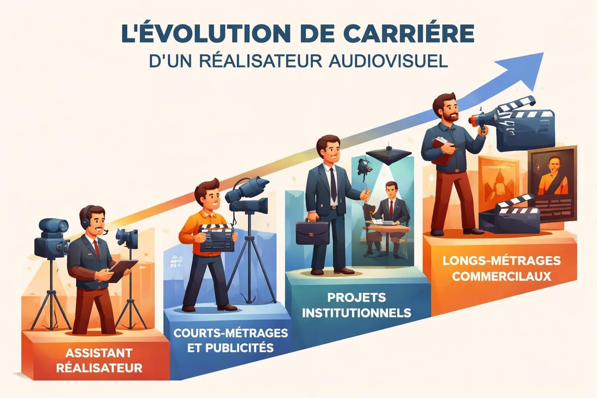 Parcours professionnel réalisateur