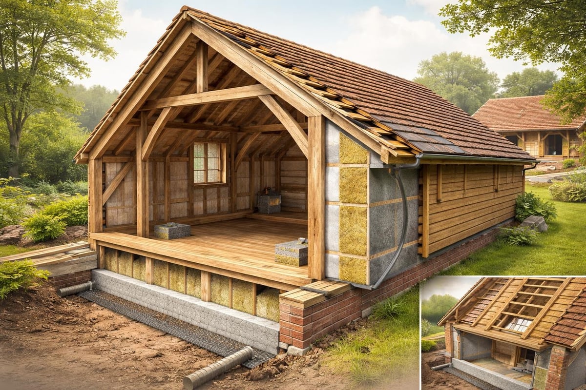 Oak barn thermal performance solutions