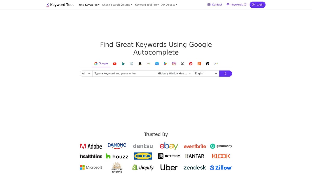 7 Outils SEO Mots Clés Indispensables à Découvrir en 2025 - Keywordtool.io