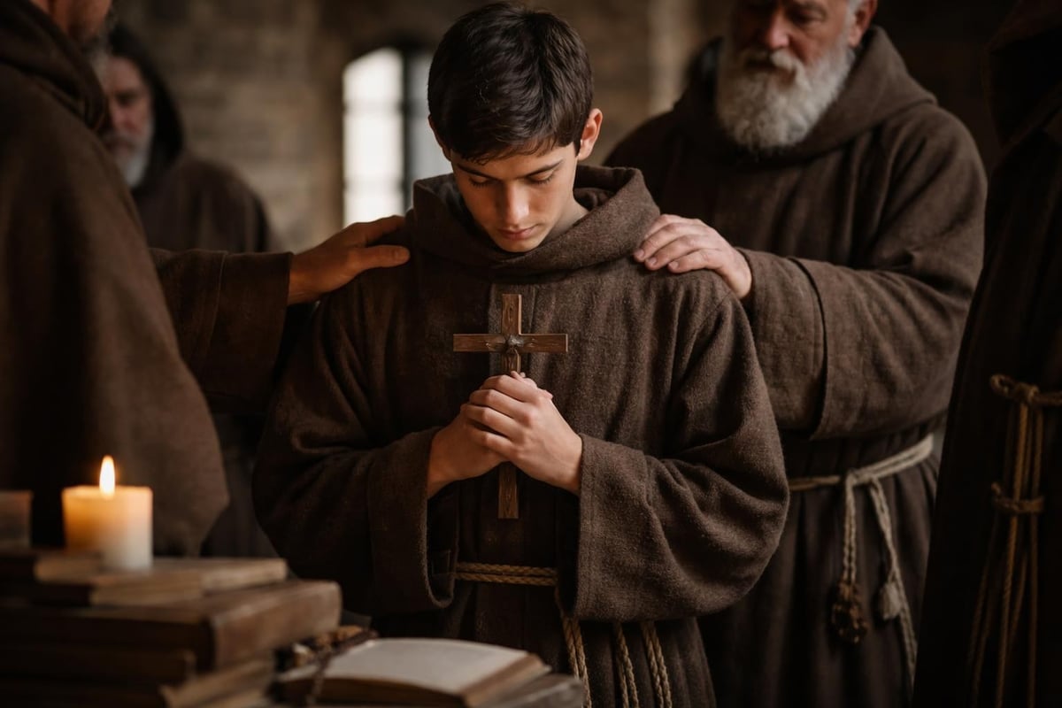 Young Carlo's spiritual formation