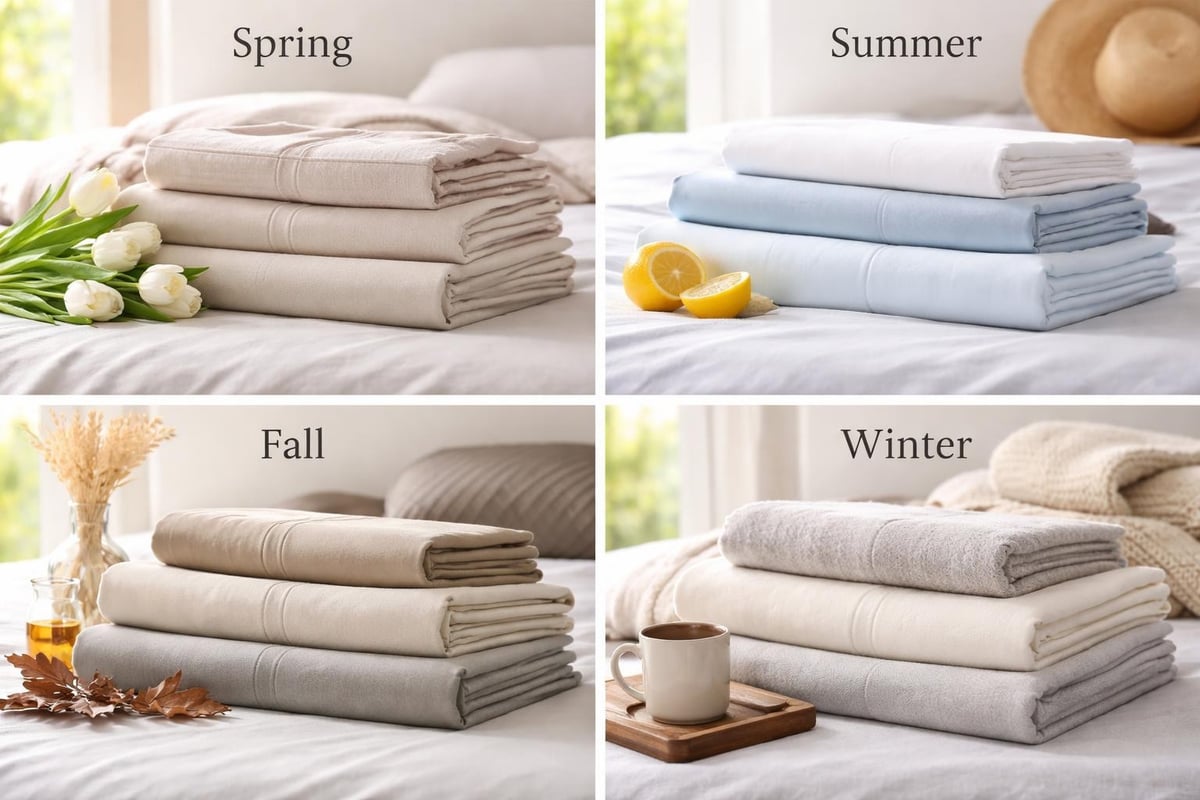 Seasonal bedding selection