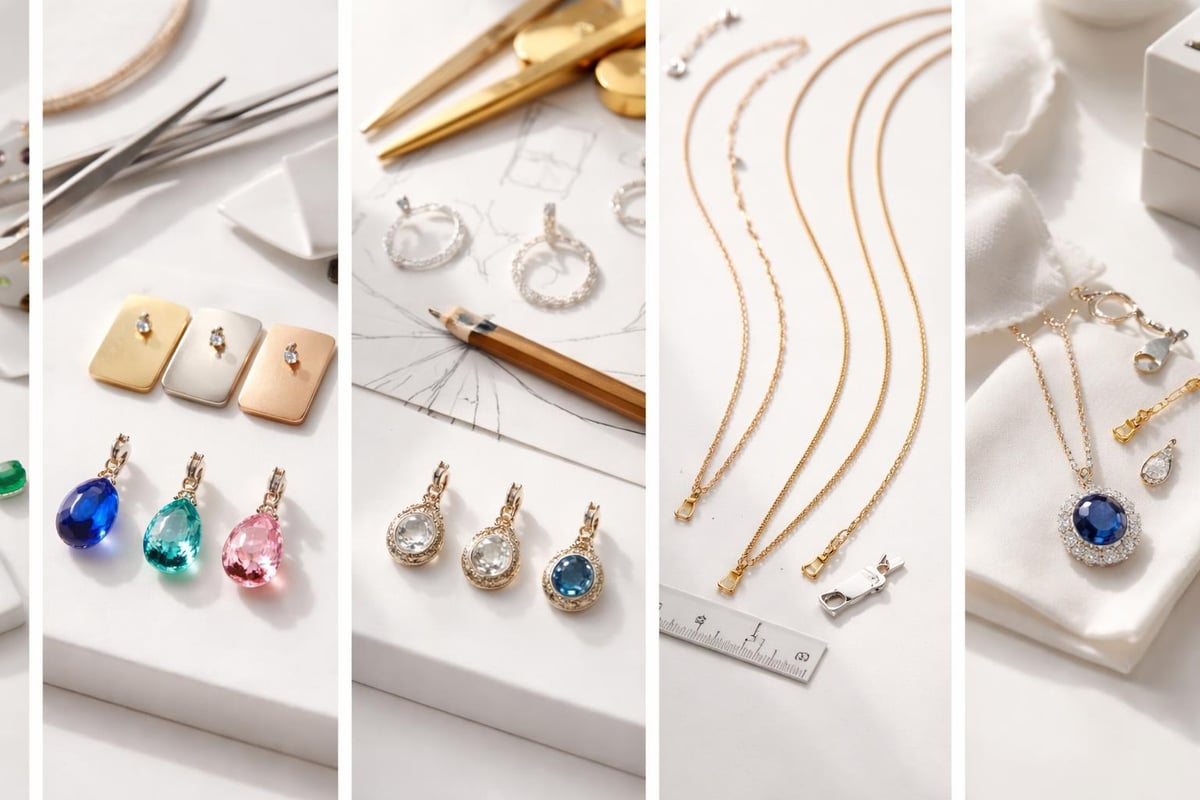 Custom pendant creation process