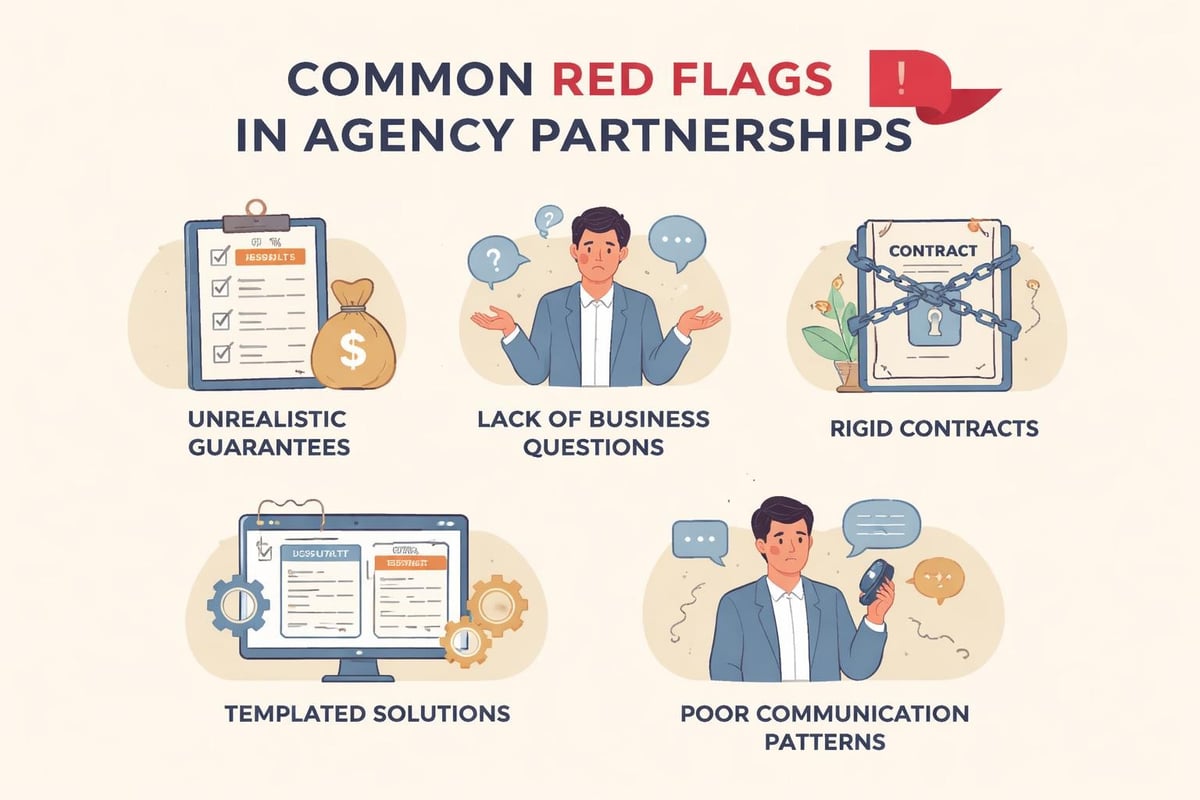 Warning signs when choosing agencies