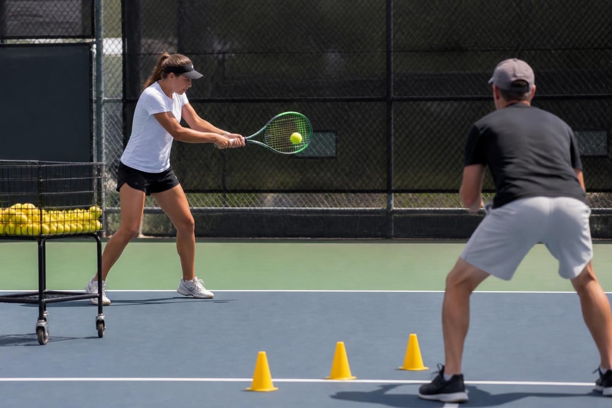 Progressive pickleball drill sequence