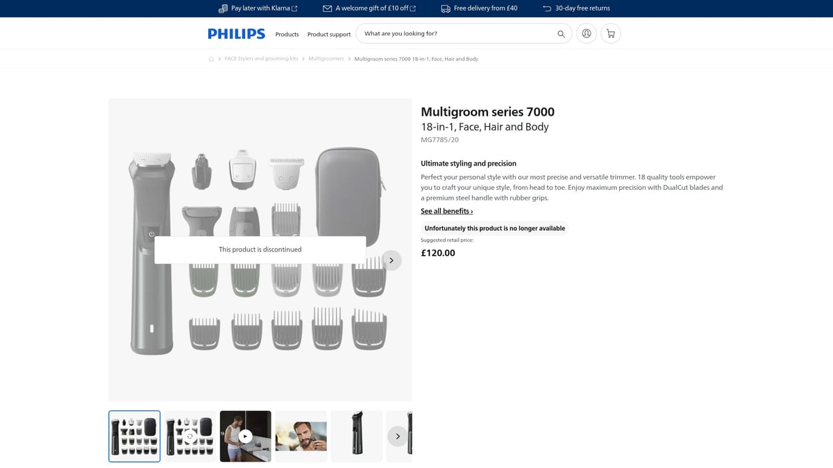 Die 9 besten Philips Trimmer für Männer 2026 – Philips Multigroom Serie 7000 18-in-1 MG7785/20