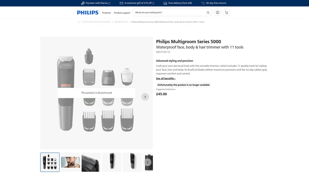 Die 9 besten Philips Trimmer für Männer 2026 – Philips Multigroom Series 5000 MG5730/33