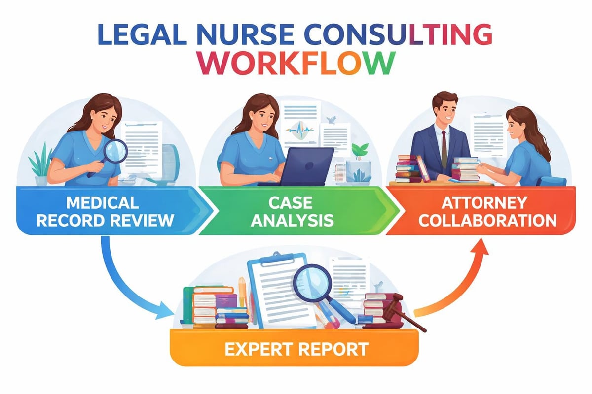 Legal nurse consulting process