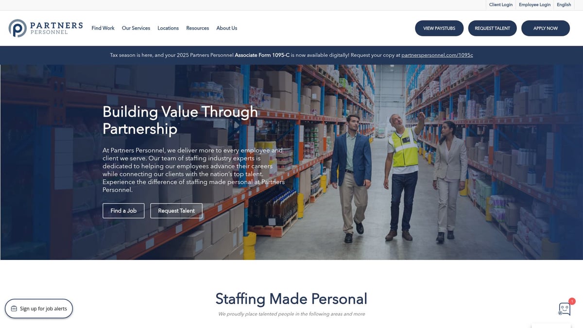 Top 7 Staffing Agencies in Tuscaloosa Alabama for 2026 - Partners Personnel