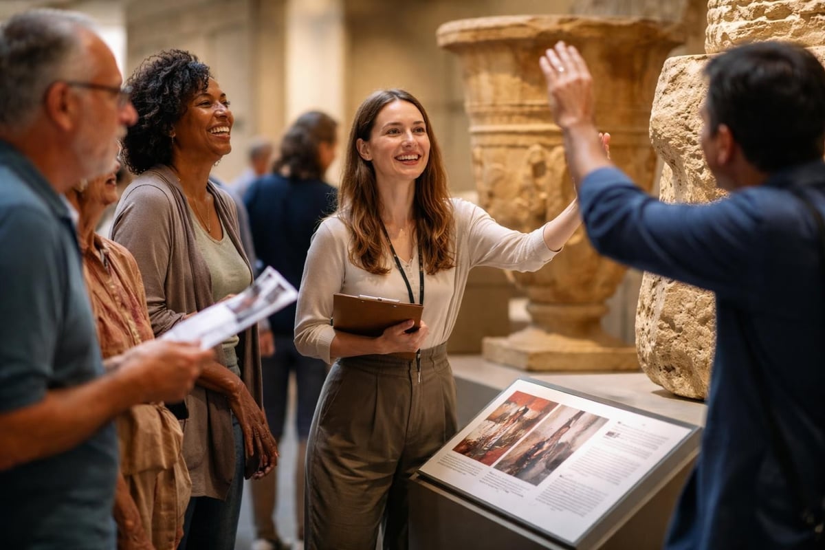 Tour guide communication techniques