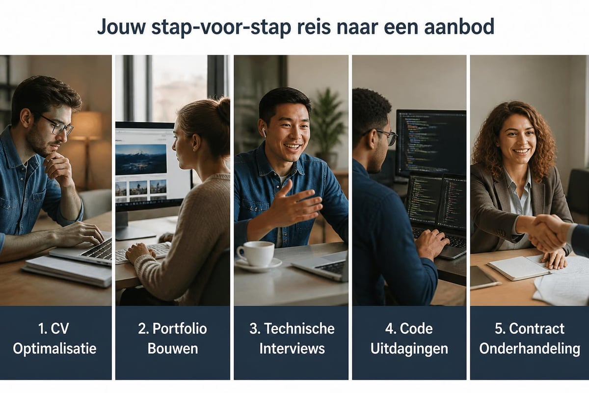 Remote IT job application process