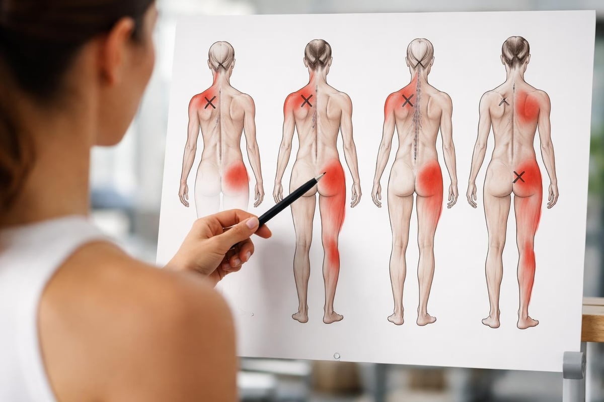 Trigger point referral patterns