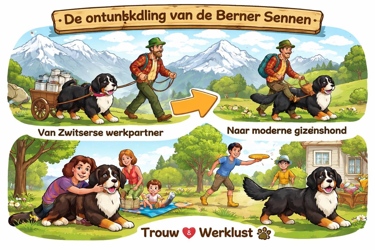 Berner Sennen geschiedenis