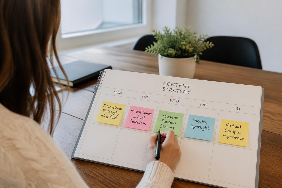 Content types for independent school marketing
