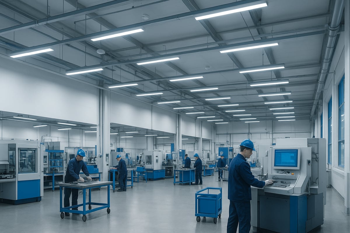 De nieuwste trends en voordelen van industriële LED-verlichting