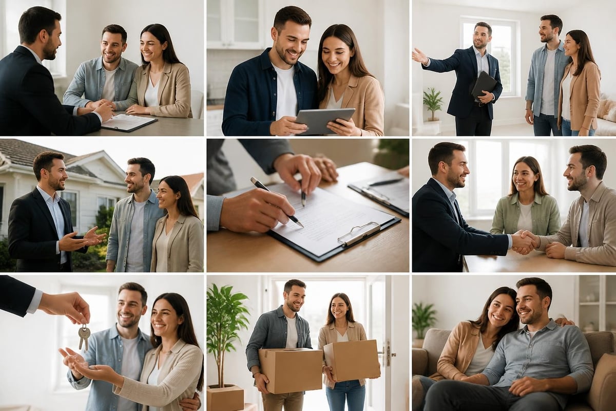 First home buyer process stages