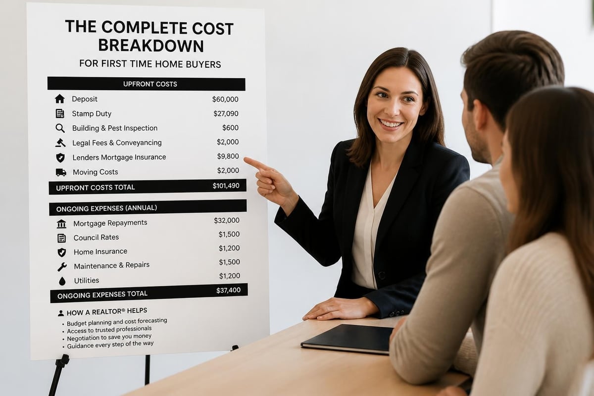 Financial aspects of first home buying