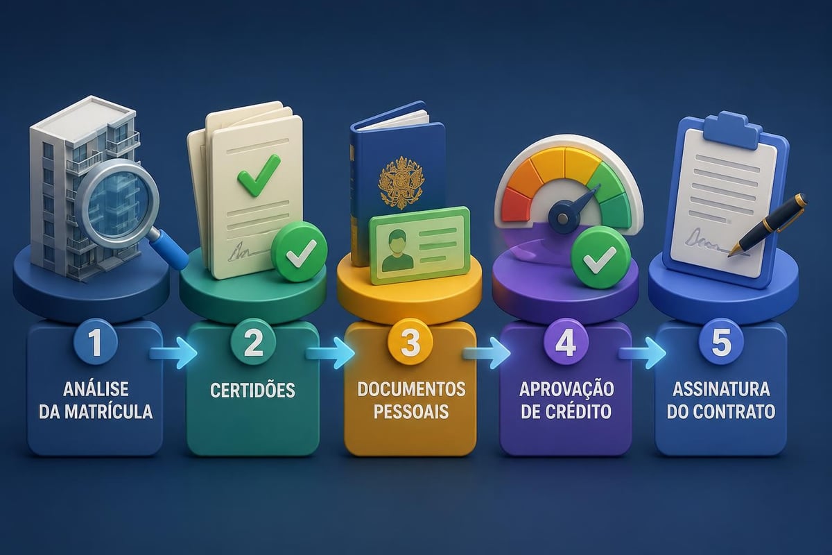 Fluxo de documentação imobiliária