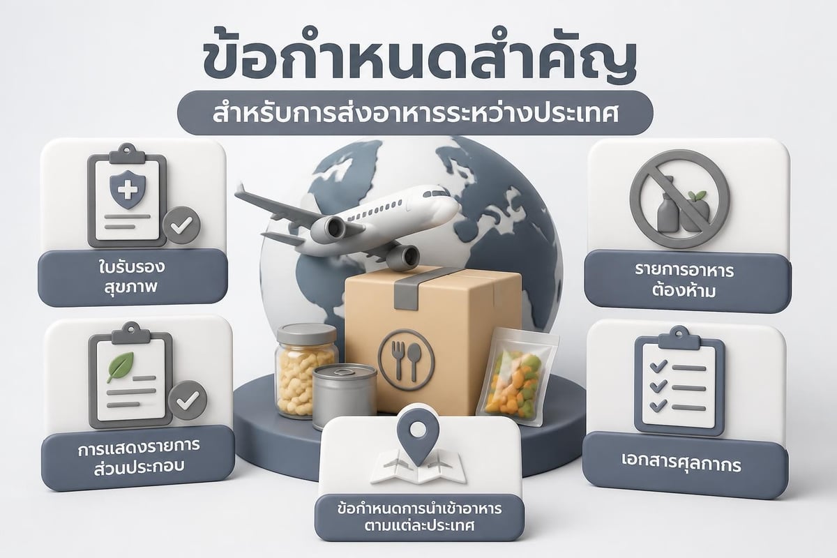 International food shipping regulations