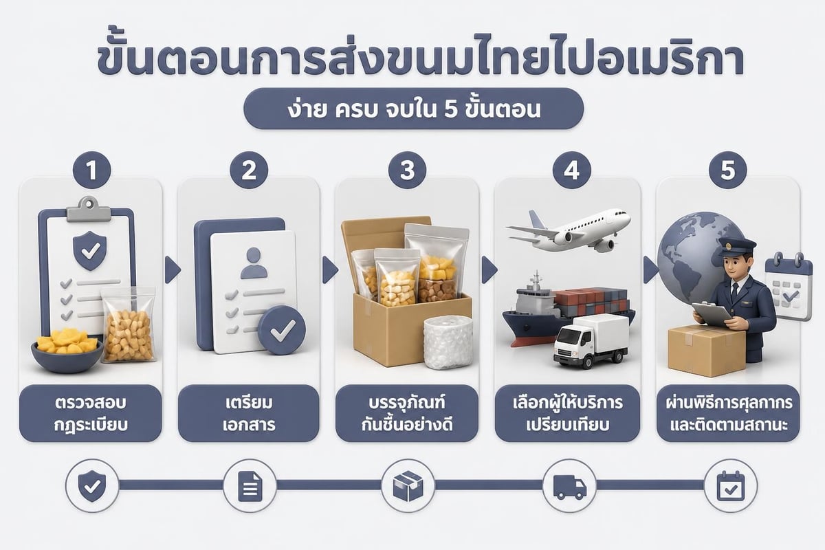 Case study shipping process
