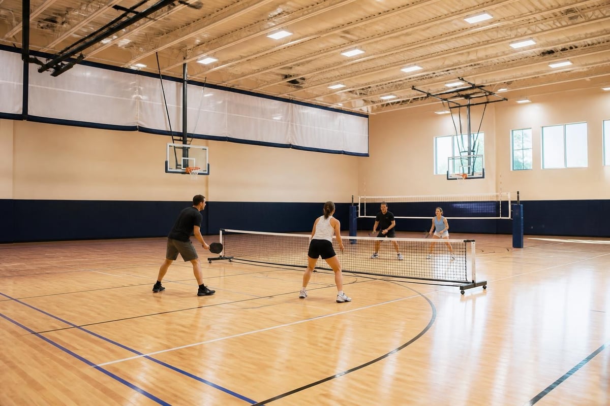 Court setup configurations
