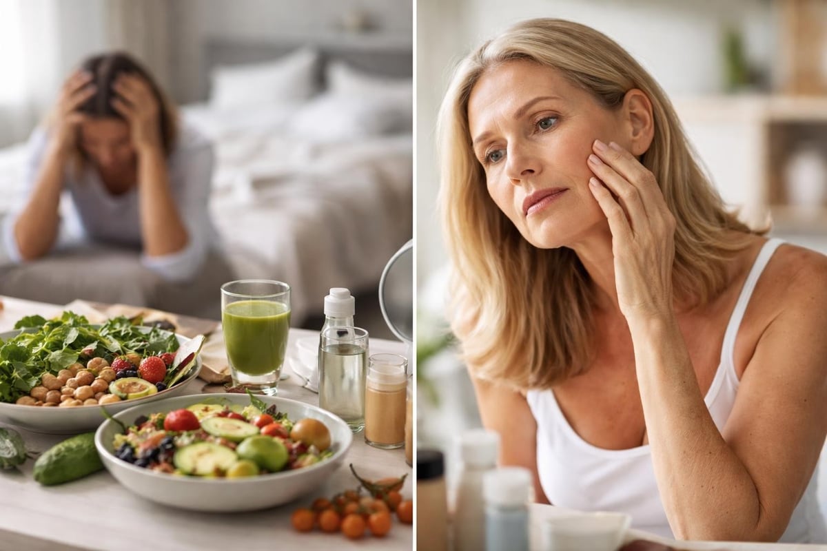 Lifestyle factors affecting menopausal skin