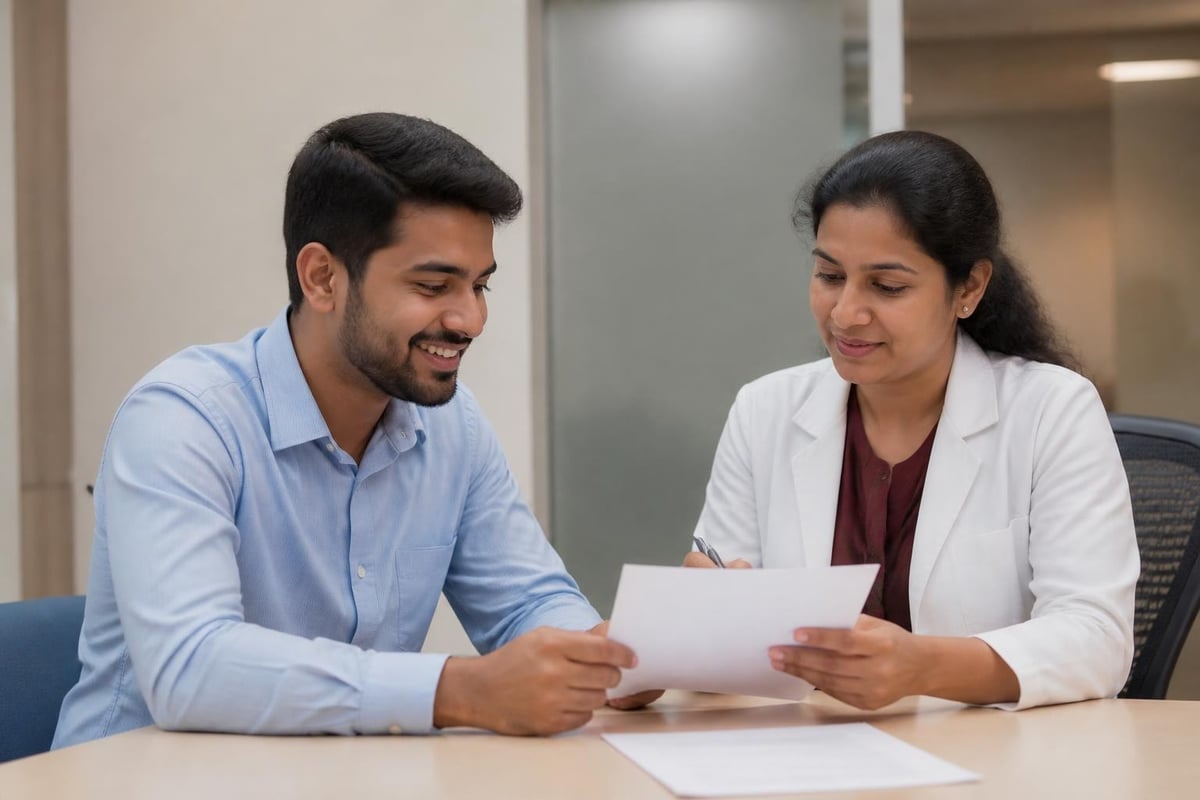 Medical loan application process