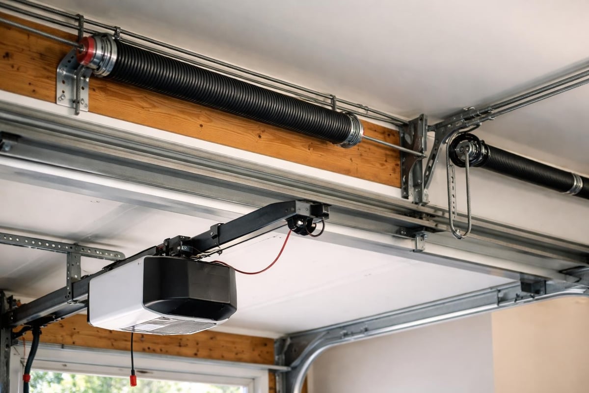 Torsion and extension spring systems