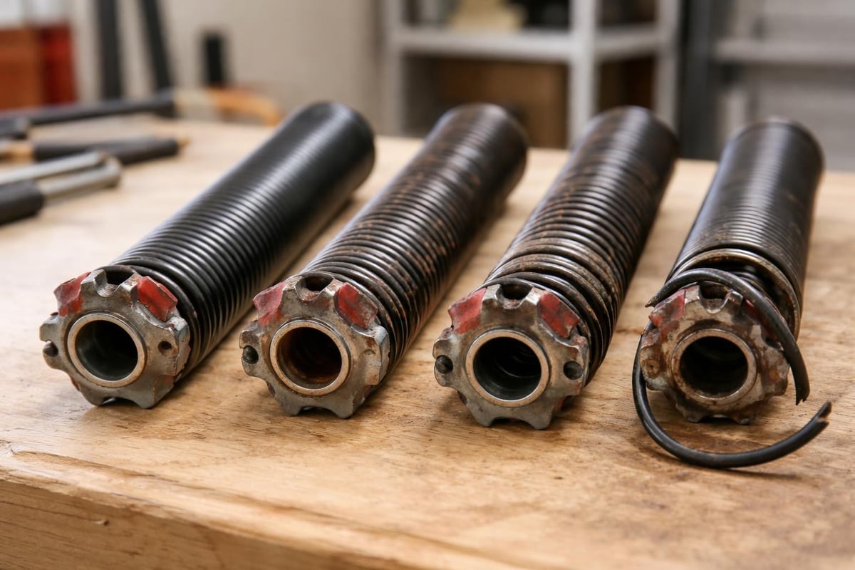 Spring failure progression