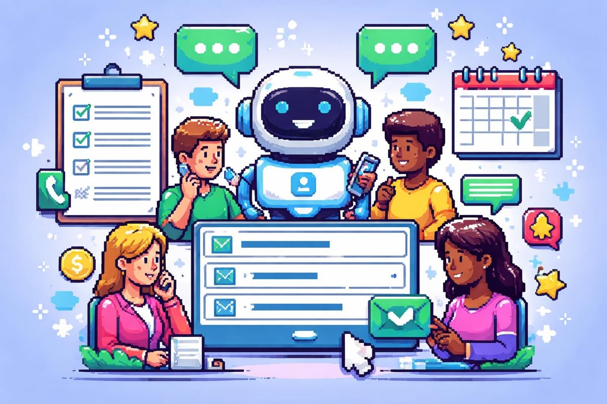 AI chatbot qualifying network marketing leads