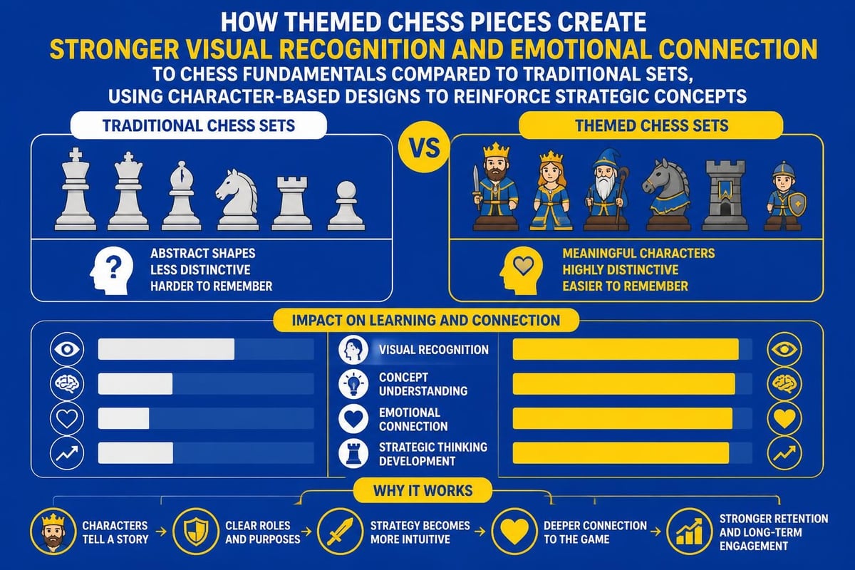 Benefits of themed chess sets for learning