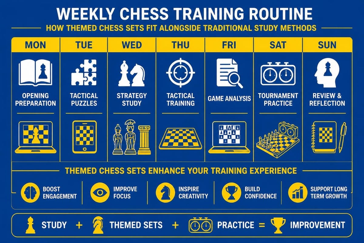 Chess study schedule integration
