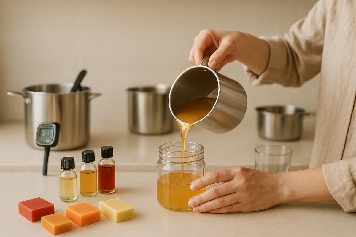 The Candle Making Process: Step-by-Step Wax Handling