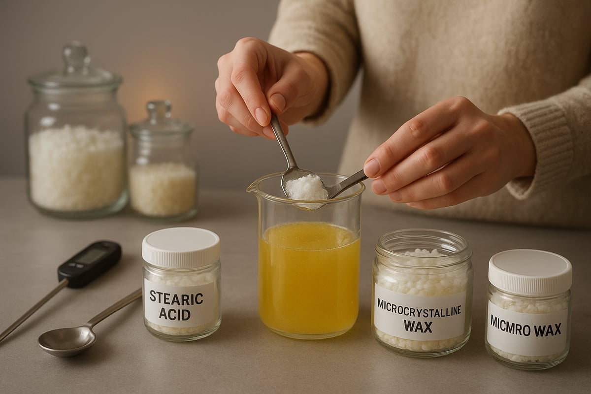 Wax Additives & Enhancers: Maximising Candle Quality