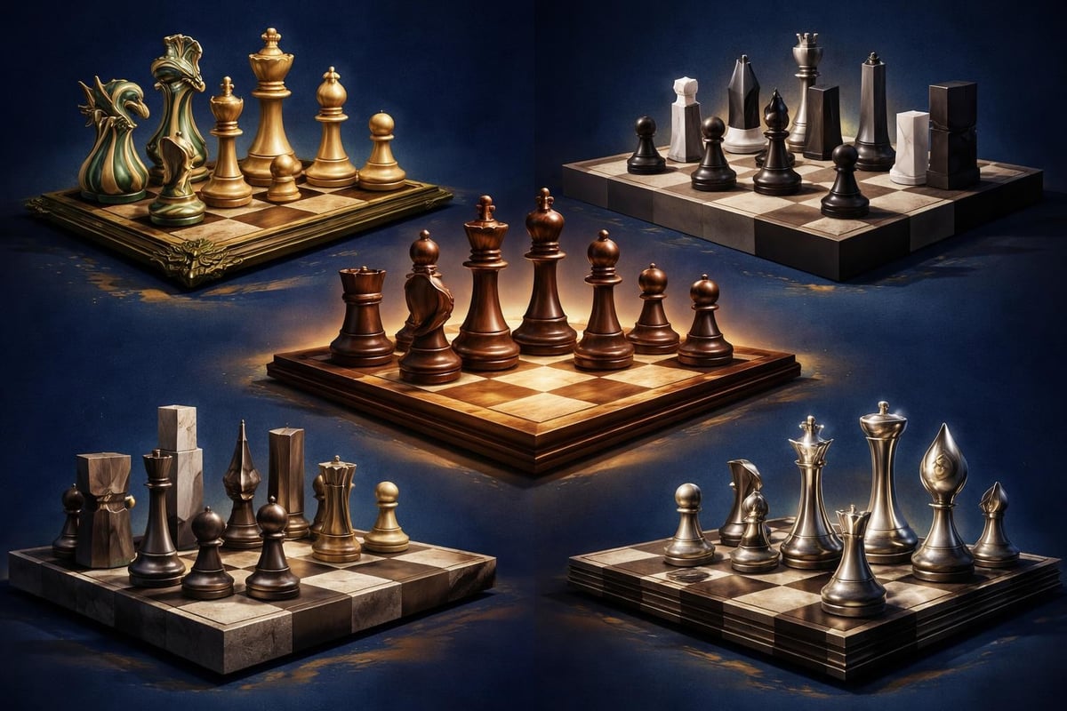 Evolution of chess design