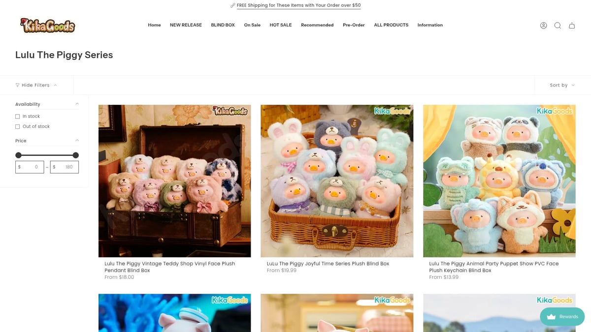 7 Must-Have Plush Blind Box Collectibles for 2026 - Lulu The Piggy Plush Blind Box Series