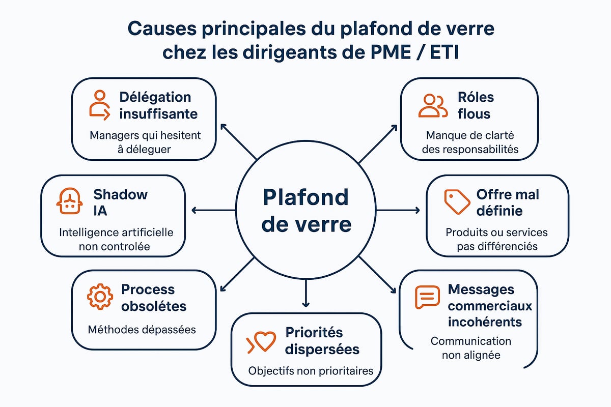 Pourquoi les dirigeants atteignent-ils un plafond de verre ?